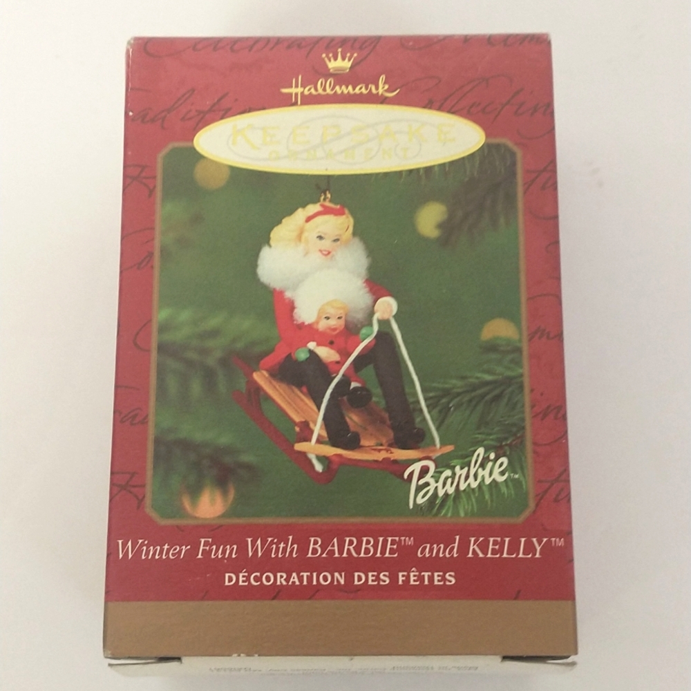 Barbie Christmas ornament